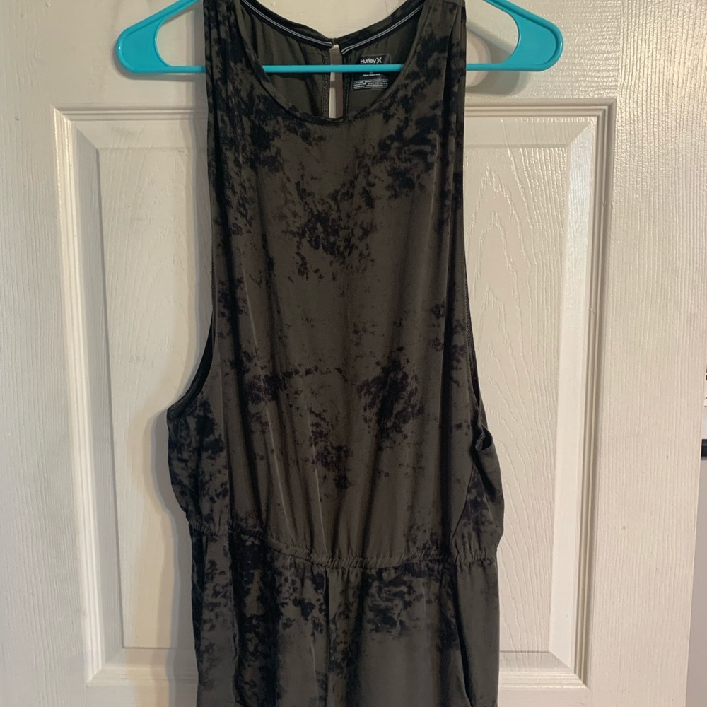 Hurley romper with key hole back